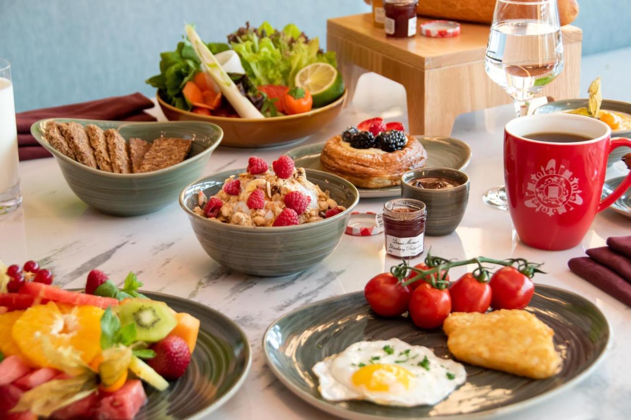 Swissotel Living เจดดาห์ ภายนอก รูปภาพ A typical breakfast
