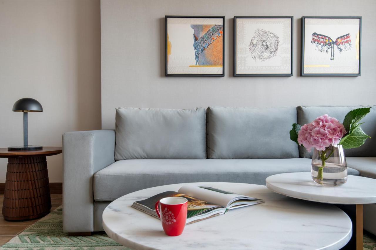 Swissotel Living เจดดาห์ ภายนอก รูปภาพ A living room at the hotel