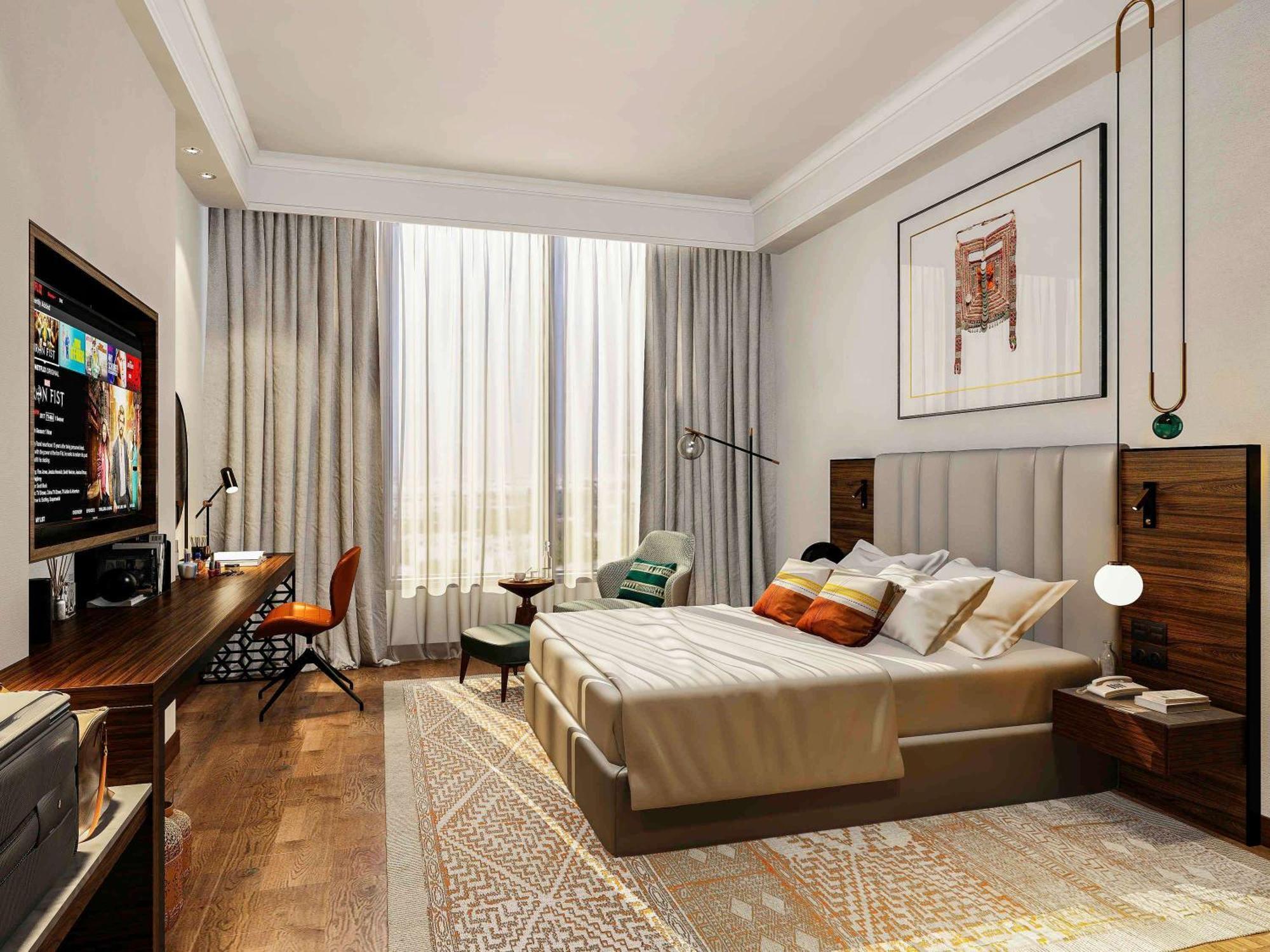 Swissotel Living เจดดาห์ ภายนอก รูปภาพ A bedroom at the hotel